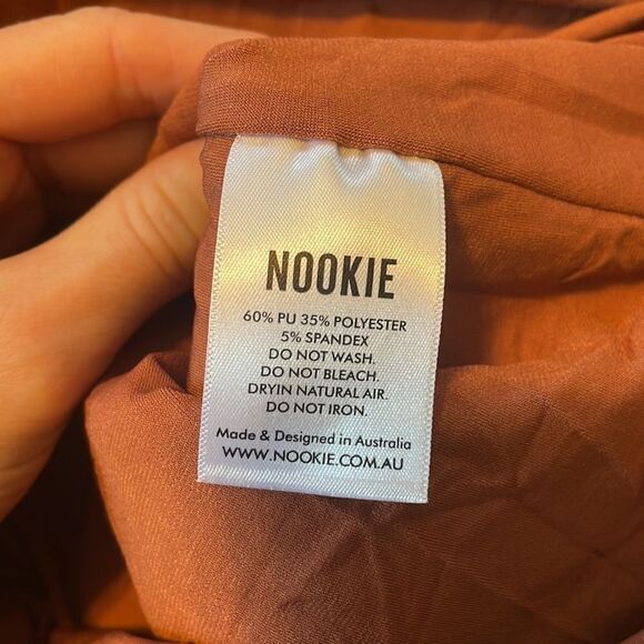 Nookie Barbella Mini Dress Tan S - Picture 8 of 8